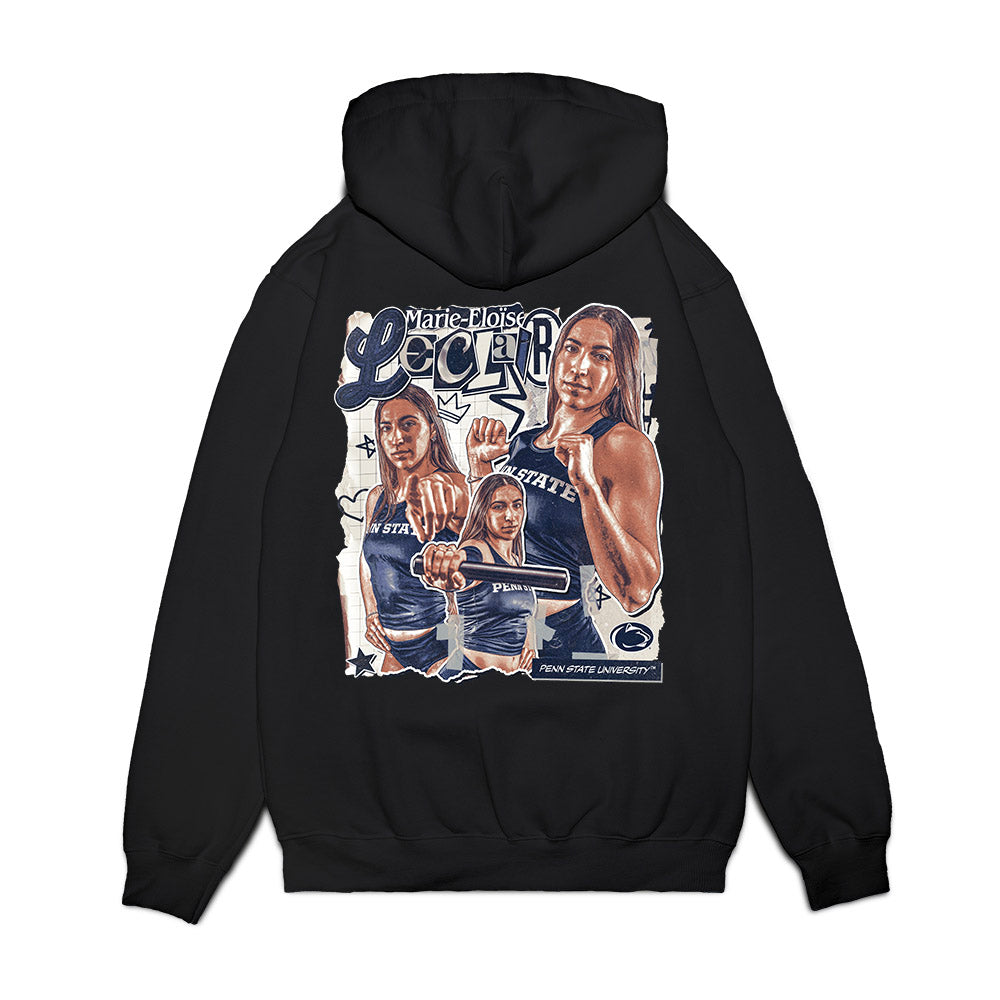Penn State - NCAA Women's Track & Field : Marie-Eloise Leclair - Collage Premium Hooded Sweatshirt-1