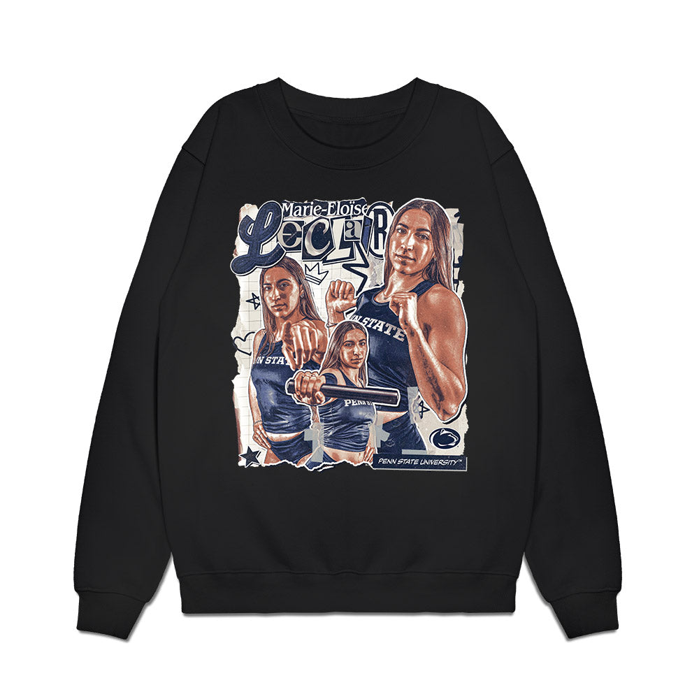 Penn State - NCAA Women's Track & Field : Marie-Eloise Leclair - Collage Premium Crewneck Sweatshirt-0