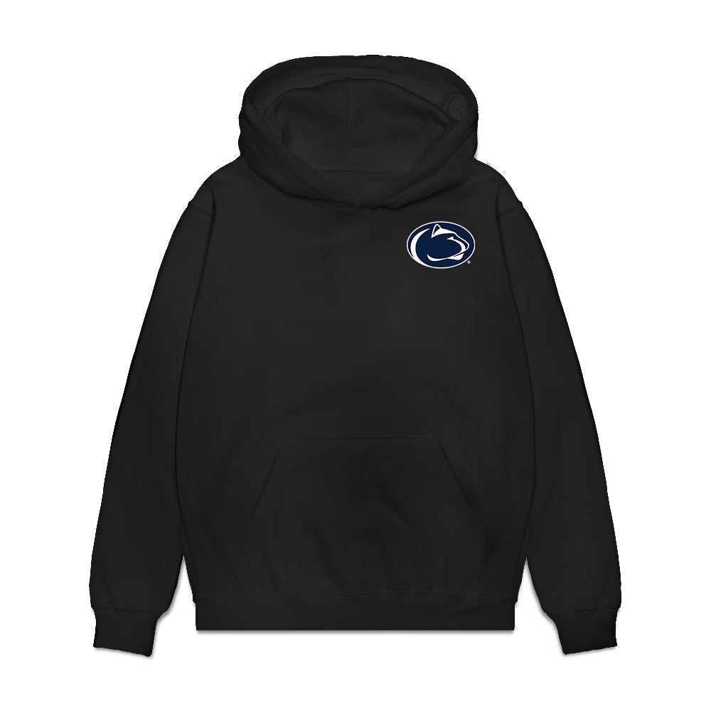 Penn State - NCAA Women's Track & Field : Marie-Eloise Leclair - Collage Premium Hooded Sweatshirt-0
