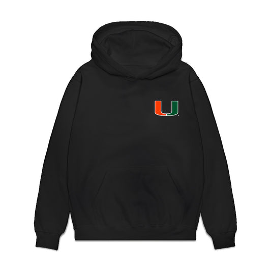 Miami - NCAA Dance Team : Ange-Gabrielle Bontemps - Collage Premium Hooded Sweatshirt-0