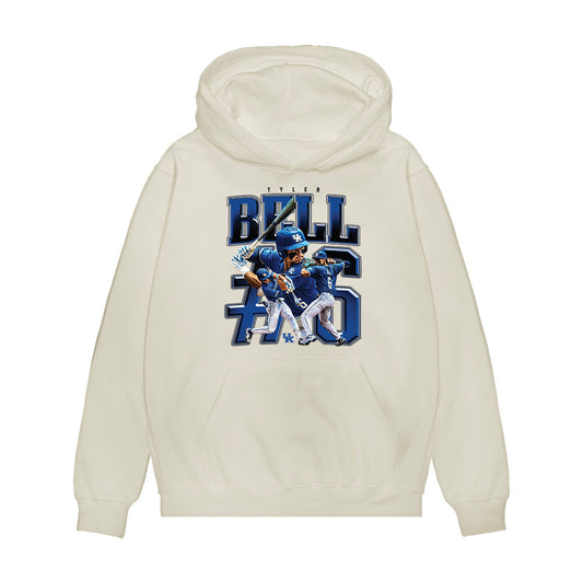 Kentucky - NCAA Baseball : Tyler Bell - Collage Premium Hooded Sweatshirt-0