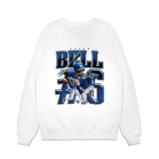 Kentucky - NCAA Baseball : Tyler Bell - Collage Premium Crewneck Sweatshirt-0