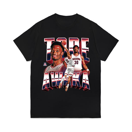 Arizona - NCAA Men's Basketball : Tobe Awaka - Collage Comfort Colors T-Shirt-0