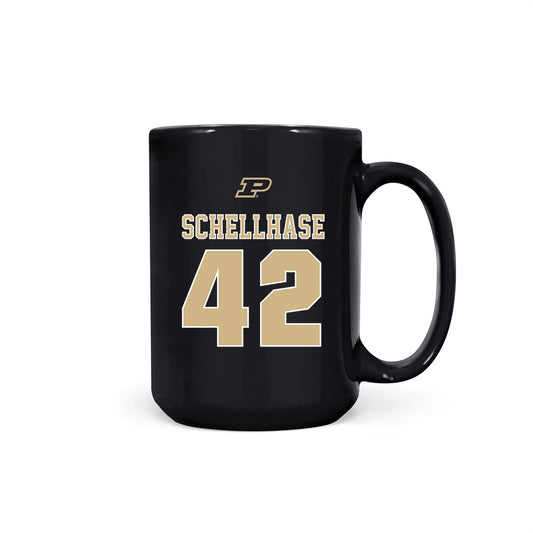 Purdue - NCAA Men's Basketball Legends : Dave Schellhase - Coffee Mug-0