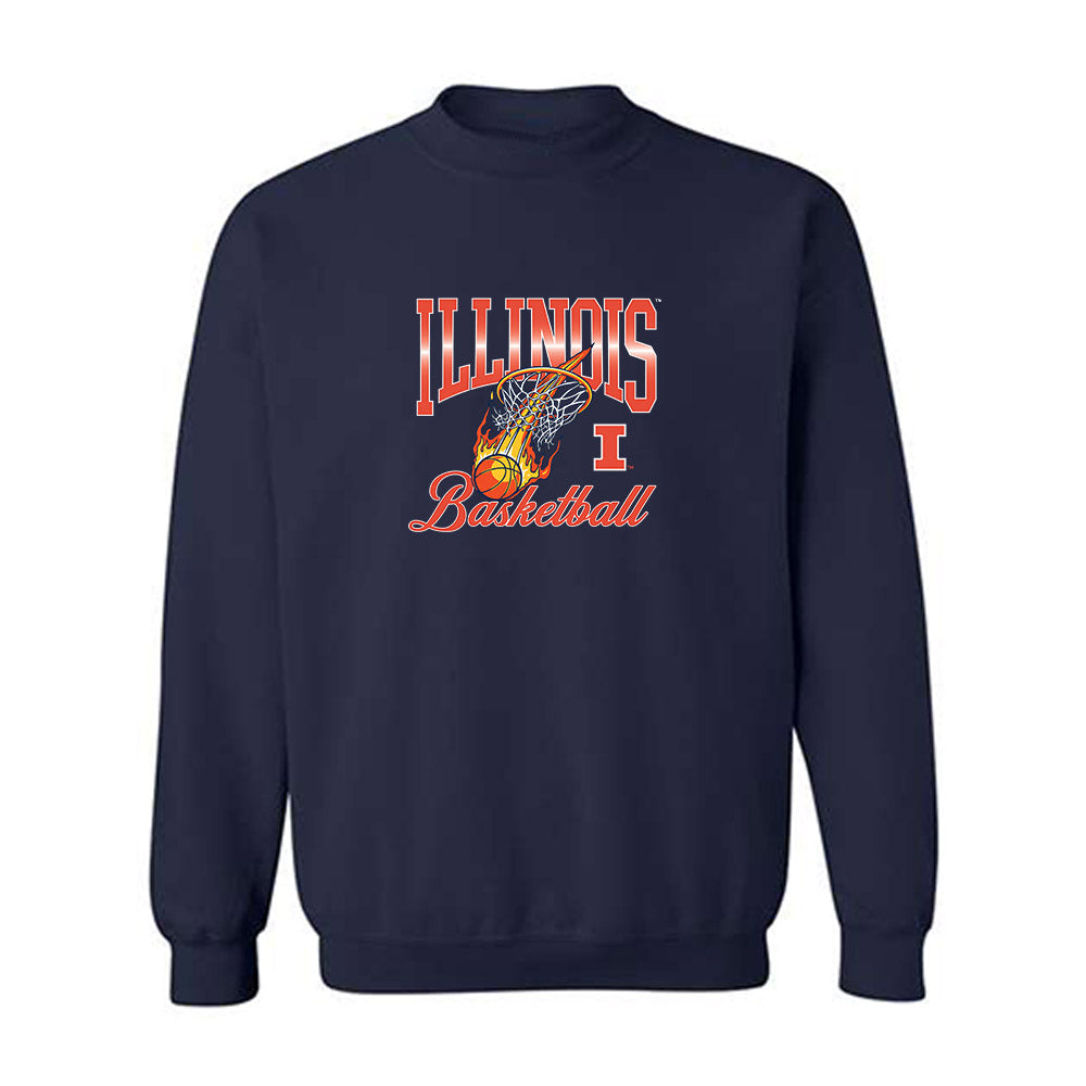 Illinois - NCAA Men's Basketball : - 25-26 Roster Crewneck Sweatshirt-0