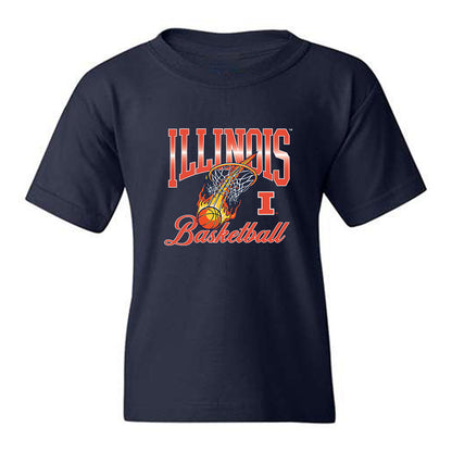 Illinois - NCAA Men's Basketball : - 25-26 Roster Youth T-Shirt-0