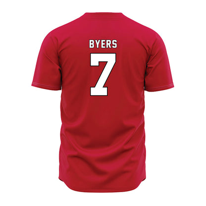 Miami of Ohio - Baseball Alumni : Carson Byers - Red Jersey-1