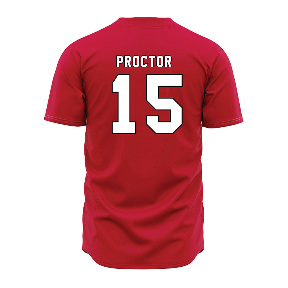 Miami of Ohio - Baseball Alumni : Keenan Proctor - Red Jersey-1