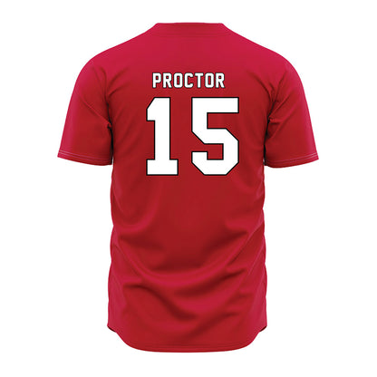 Miami of Ohio - Baseball Alumni : Keenan Proctor - Red Jersey-1