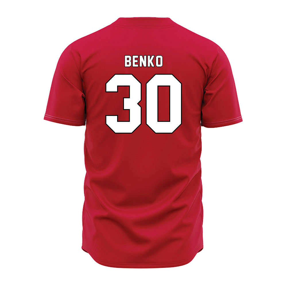 Miami of Ohio - Baseball Alumni : Troy Benko - Red Jersey-1