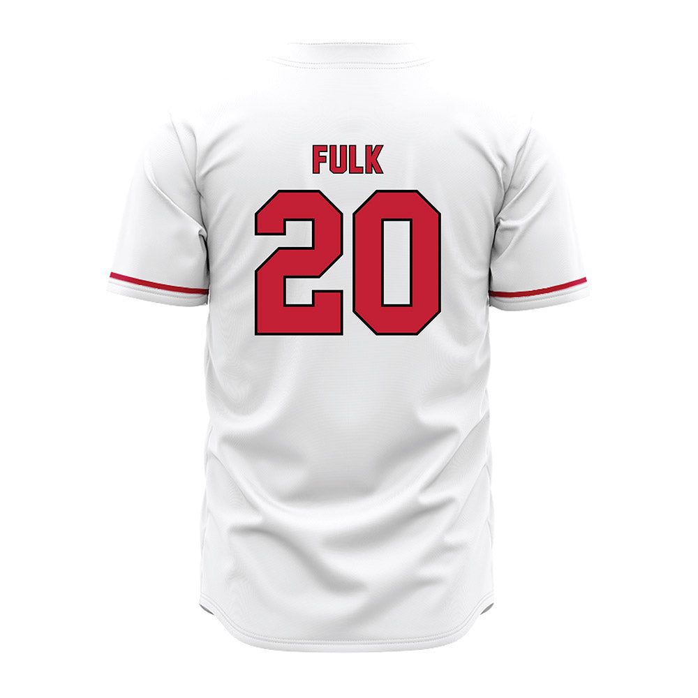 Miami of Ohio - NCAA Baseball : Landon Fulk - White Jersey-1