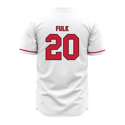 Miami of Ohio - NCAA Baseball : Landon Fulk - White Jersey-1