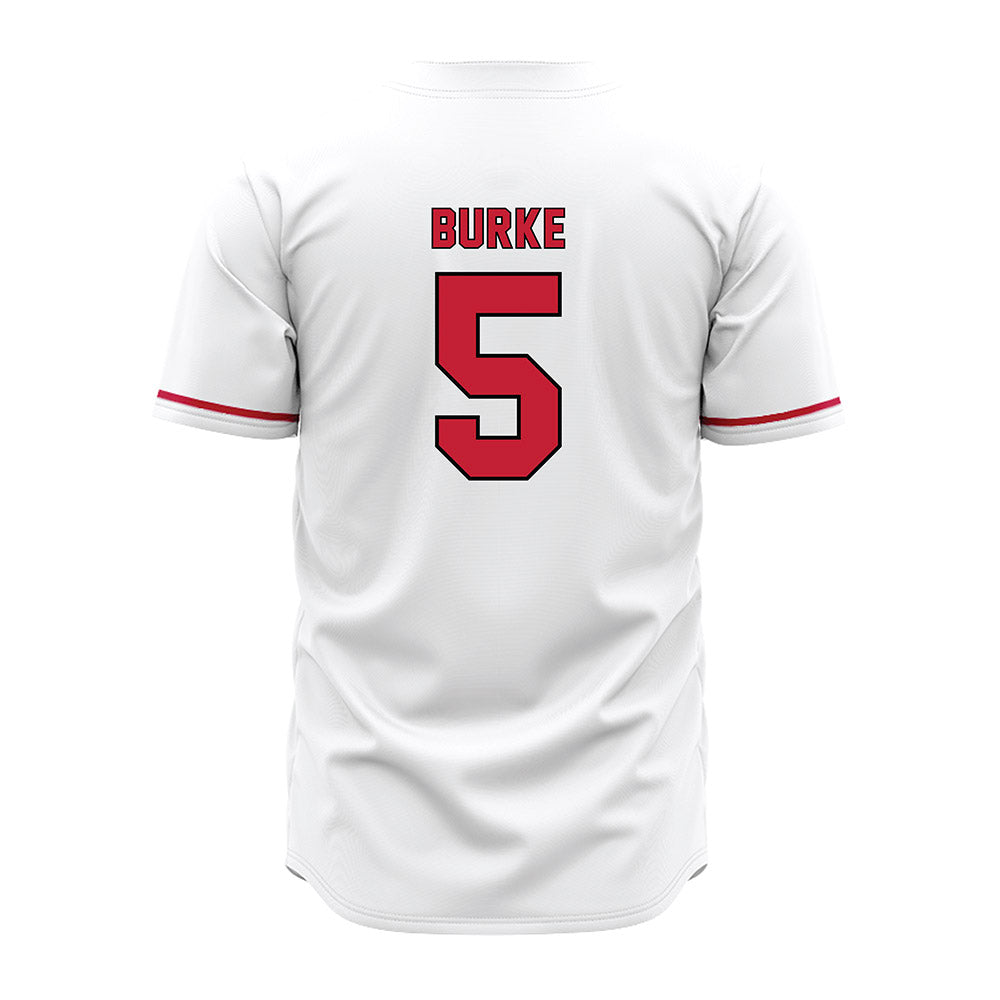 Miami of Ohio - NCAA Baseball : Clayton Burke - White Jersey-1