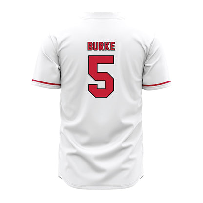 Miami of Ohio - NCAA Baseball : Clayton Burke - White Jersey-1