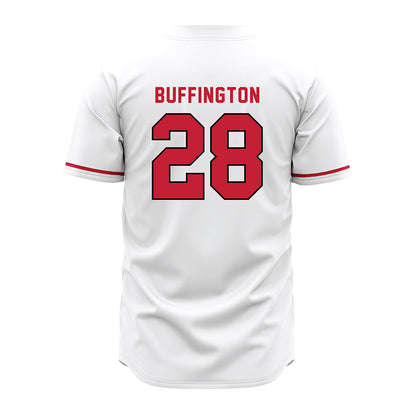 Miami of Ohio - NCAA Baseball : Matthew Buffington - White Jersey-1
