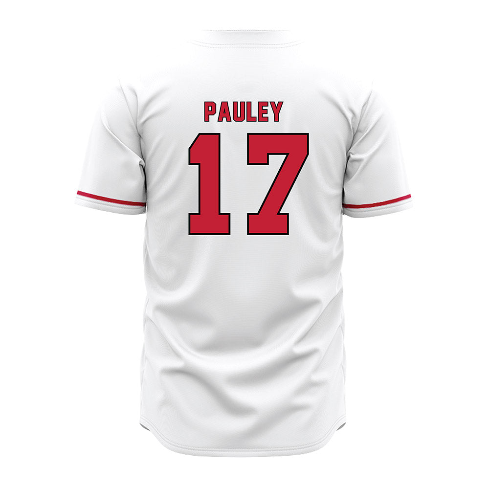 Miami of Ohio - NCAA Baseball : Cole Pauley - White Jersey-1