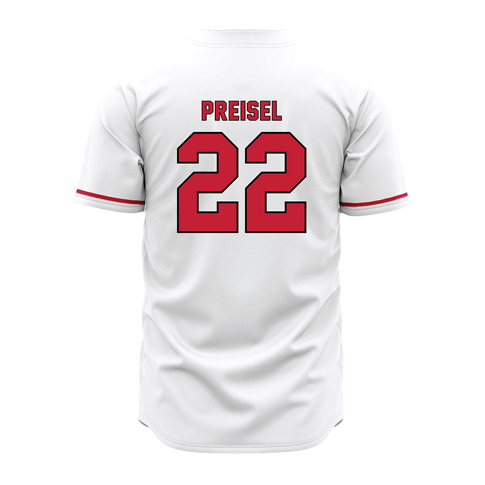 Miami of Ohio - Baseball Alumni : Connor Preisel - White Jersey-1