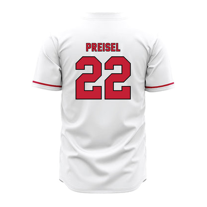 Miami of Ohio - Baseball Alumni : Connor Preisel - White Jersey-1