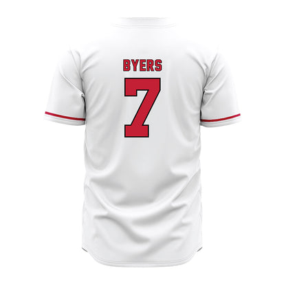 Miami of Ohio - NCAA Baseball : Carson Byers - White Jersey-1