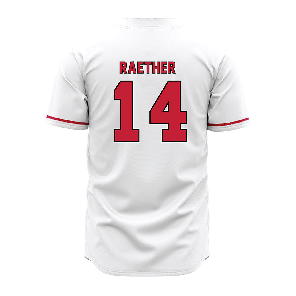 Miami of Ohio - NCAA Baseball : Carson Raether - White Jersey-1