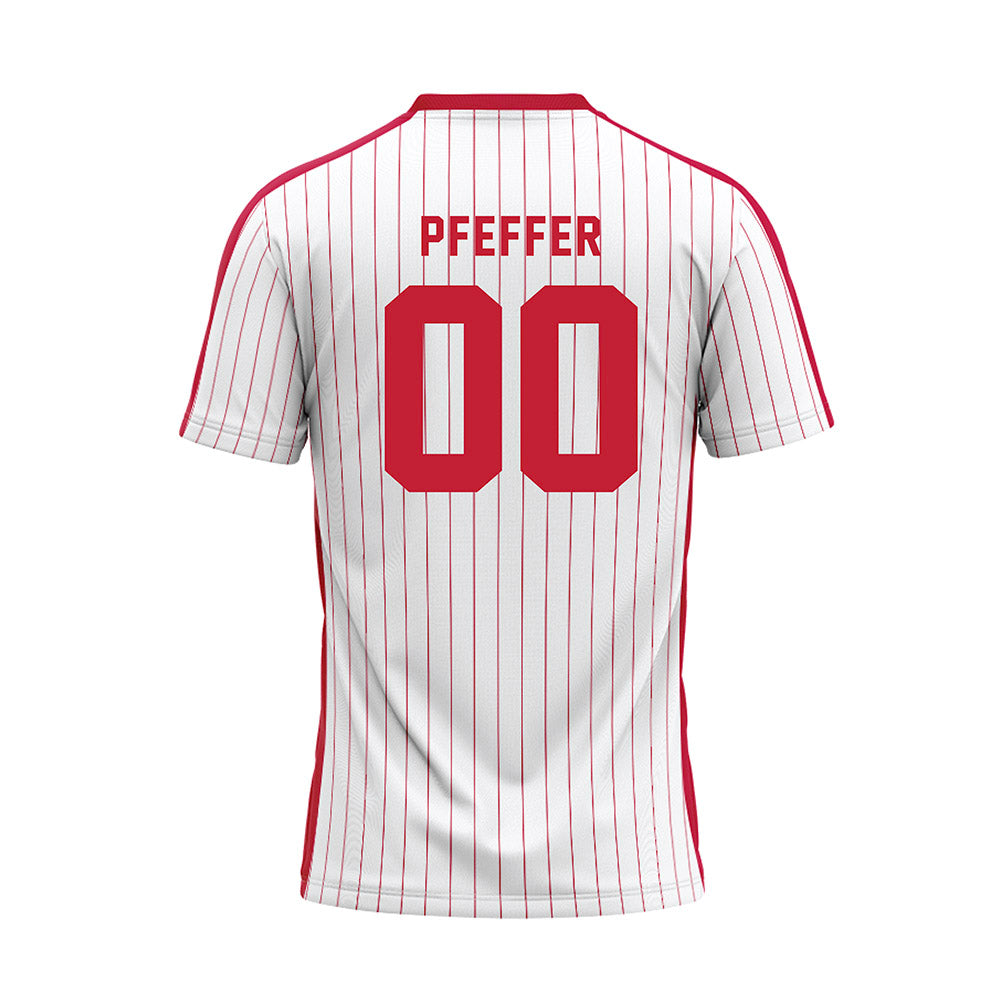 Miami of Ohio - Baseball Alumni : Kaden Pfeffer - Pinstripe Jersey-1