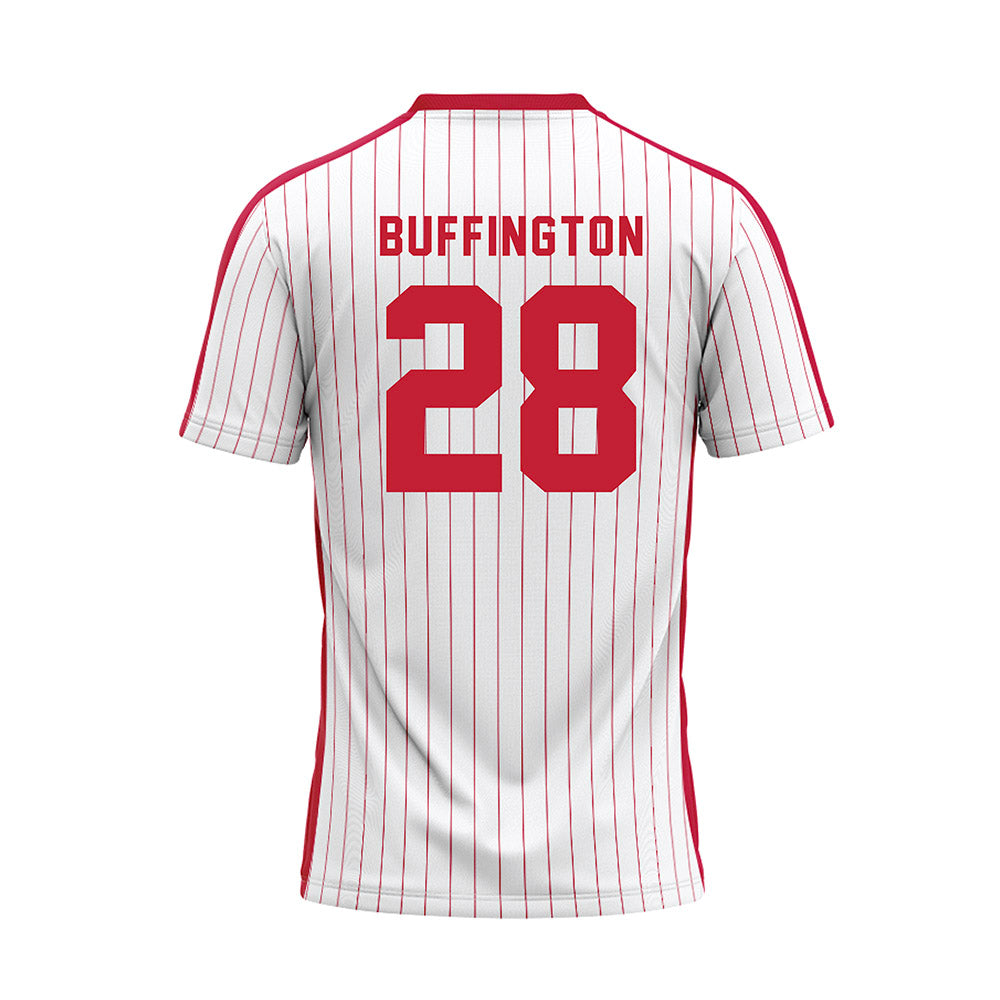 Miami of Ohio - NCAA Baseball : Matthew Buffington - Pinstripe Baseball Jersey-1