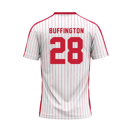 Miami of Ohio - NCAA Baseball : Matthew Buffington - Pinstripe Baseball Jersey-1