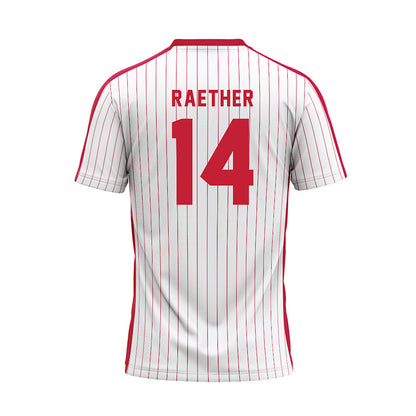 Miami of Ohio - NCAA Baseball : Carson Raether - Pinstripe Baseball Jersey-1
