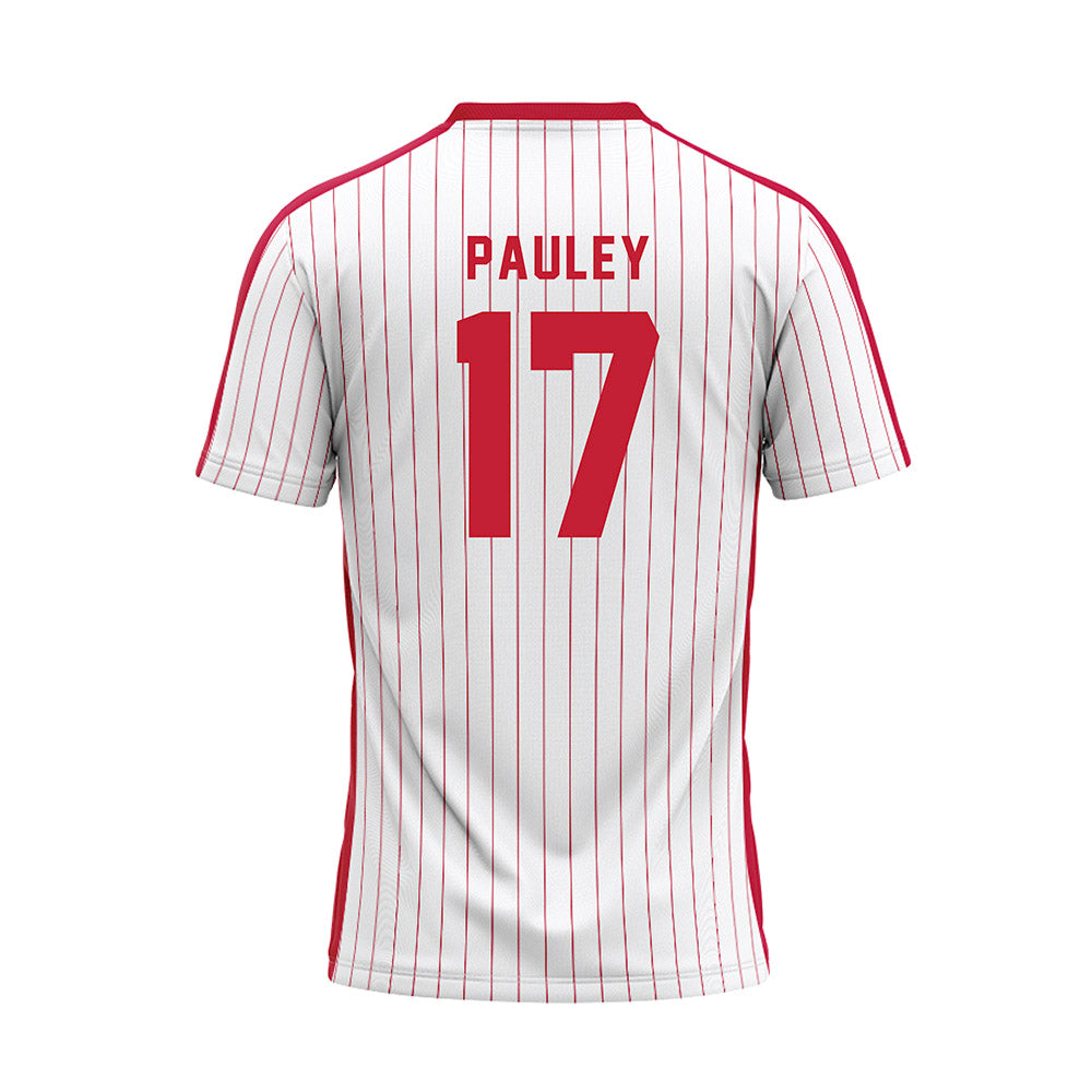 Miami of Ohio - NCAA Baseball : Cole Pauley - Pinstripe Baseball Jersey-1