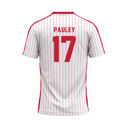Miami of Ohio - NCAA Baseball : Cole Pauley - Pinstripe Baseball Jersey-1