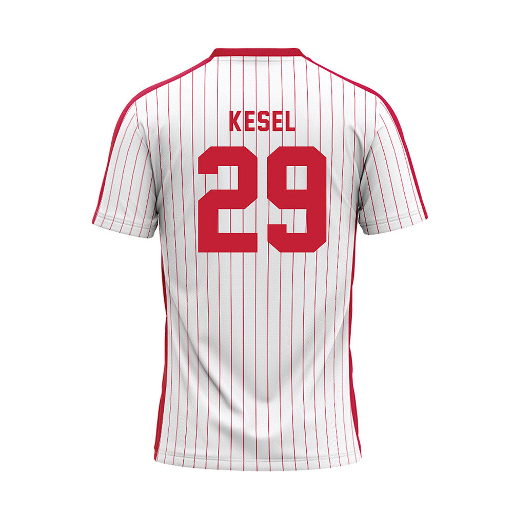 Miami of Ohio - NCAA Baseball : Kyle Kesel - Pinstripe Baseball Jersey-1