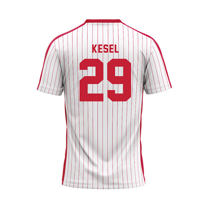 Miami of Ohio - NCAA Baseball : Kyle Kesel - Pinstripe Baseball Jersey-1