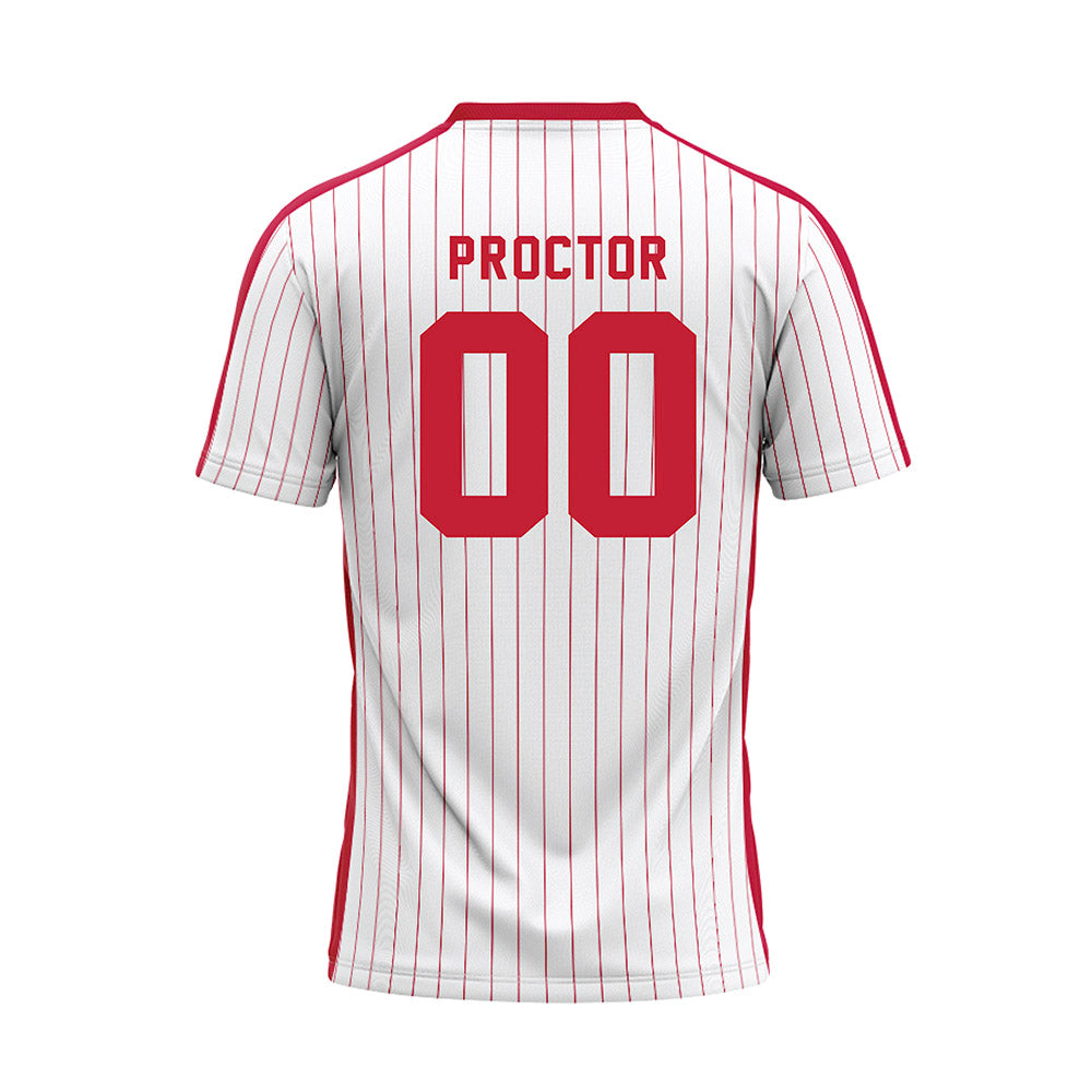 Miami of Ohio - Baseball Alumni : Keenan Proctor - Pinstripe Jersey-1