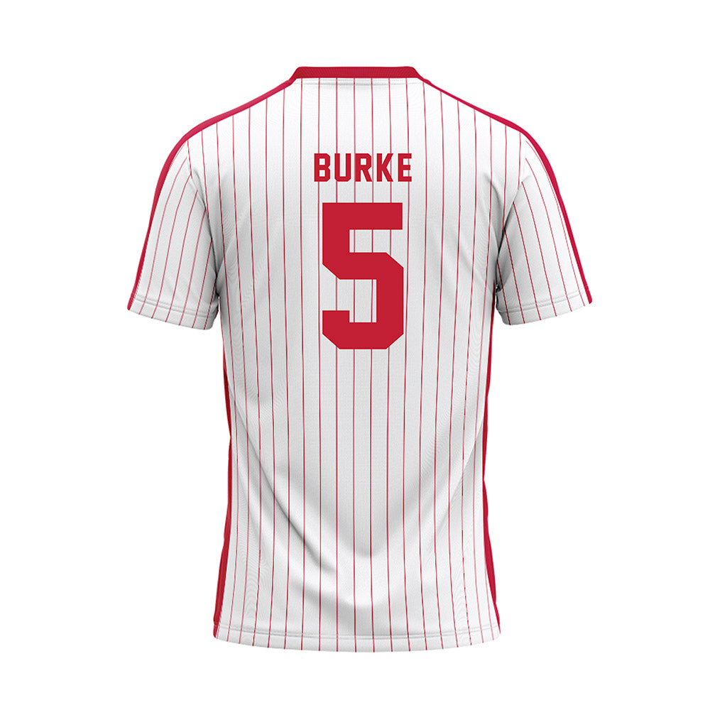 Miami of Ohio - NCAA Baseball : Clayton Burke - Pinstripe Baseball Jersey-1