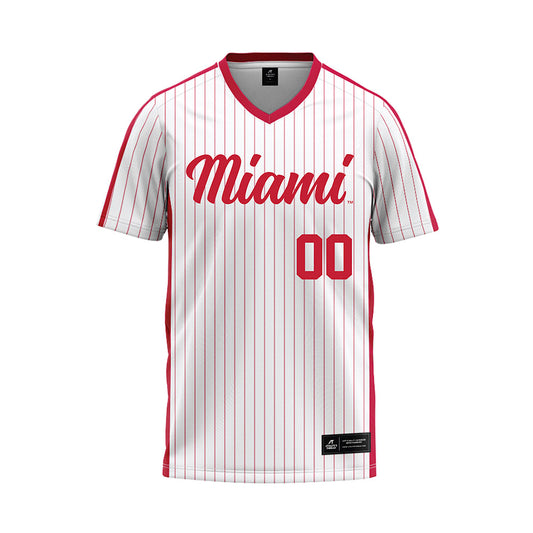 Miami of Ohio - Baseball Alumni : Kaden Pfeffer - Pinstripe Jersey-0