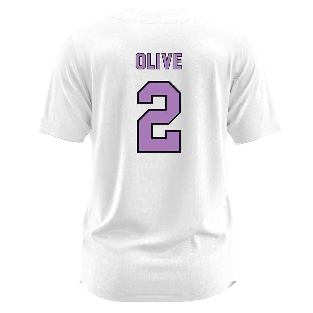 Miami of Ohio - NCAA Softball : Katy Olive - White Jersey-1
