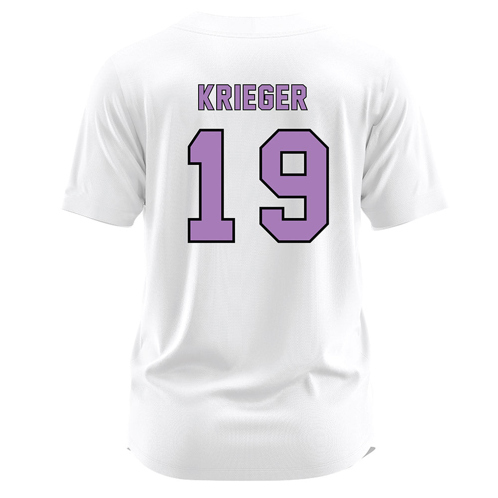 Miami of Ohio - NCAA Softball : Shelbie Krieger - White Jersey-1
