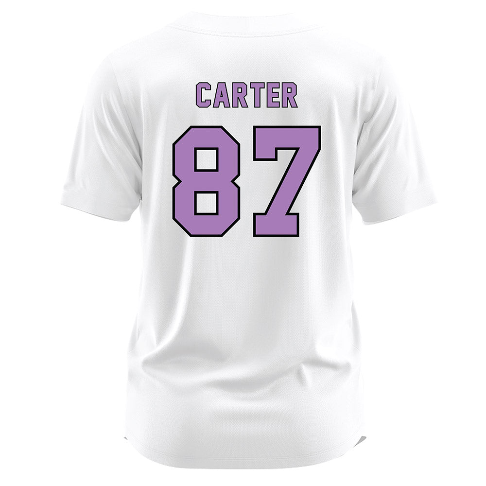 Miami of Ohio - NCAA Softball : Ella Carter - White Jersey-1