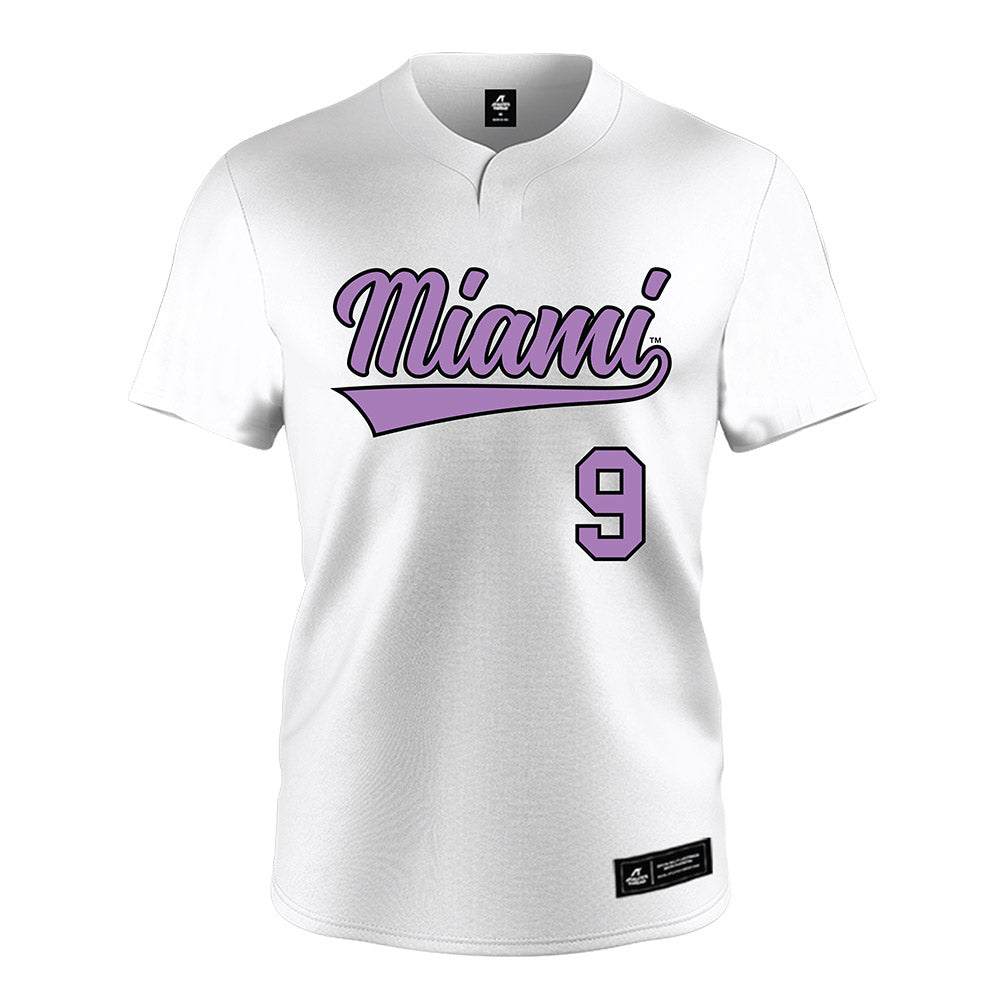 Miami of Ohio - NCAA Softball : Erin Pinter - White Jersey-0