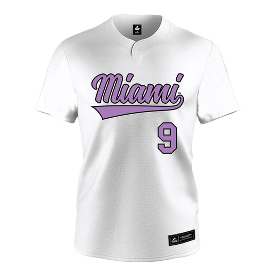Miami of Ohio - NCAA Softball : Erin Pinter - White Jersey-0