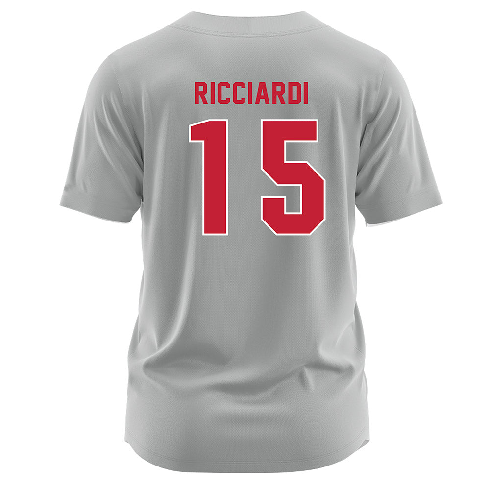 Miami of Ohio - NCAA Softball : Angelina Ricciardi - Grey Jersey-1