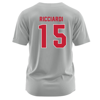 Miami of Ohio - NCAA Softball : Angelina Ricciardi - Grey Jersey-1