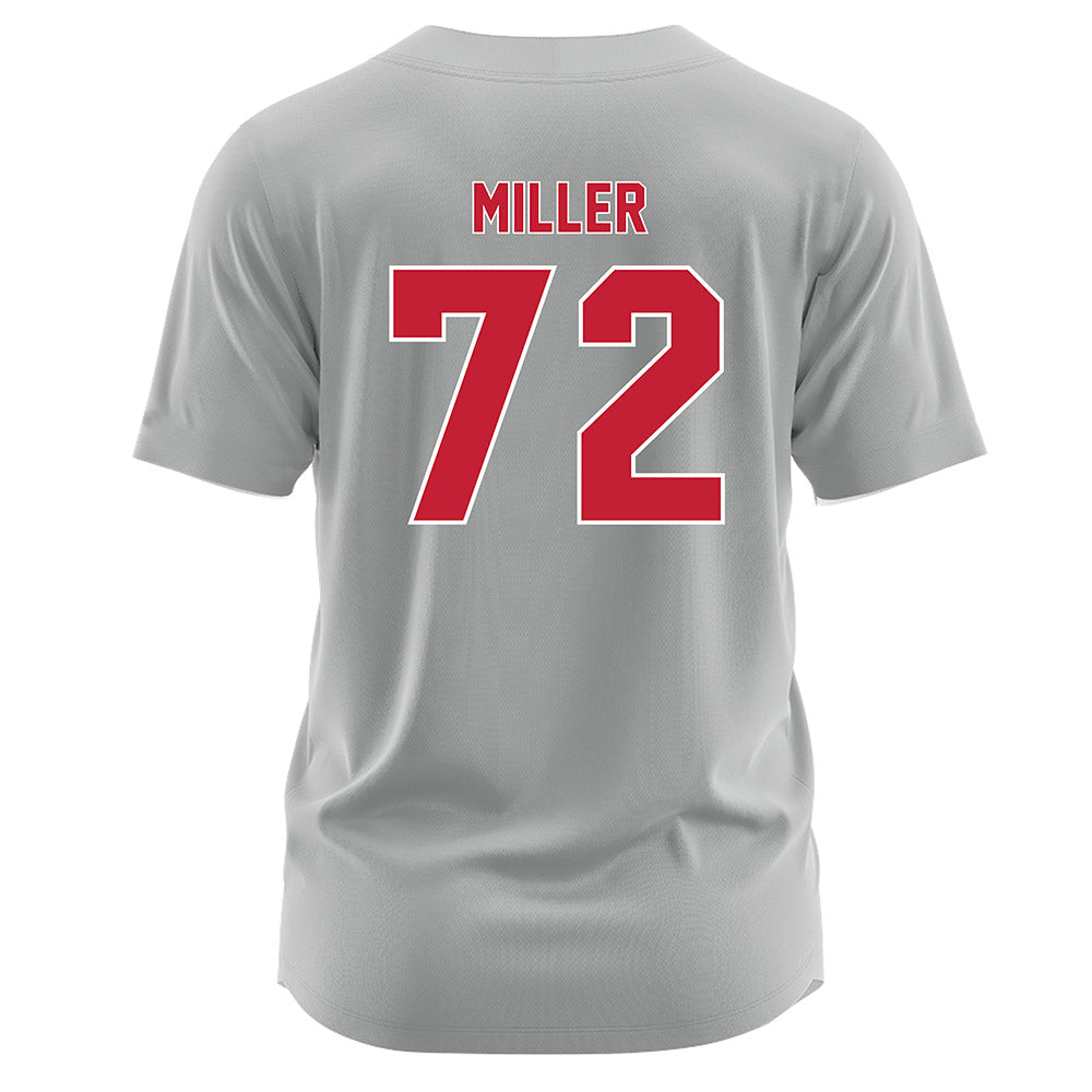 Miami of Ohio - NCAA Softball : Lindsey Miller - Grey Jersey-1