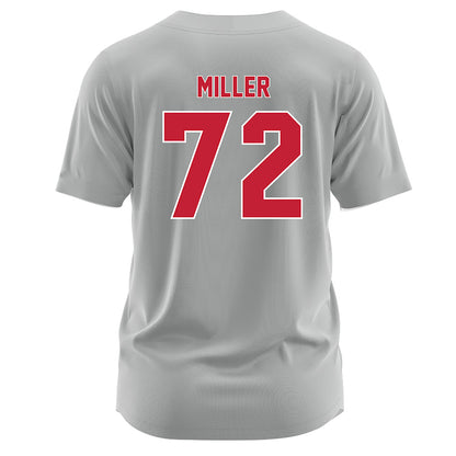 Miami of Ohio - NCAA Softball : Lindsey Miller - Grey Jersey-1