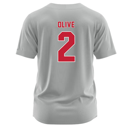 Miami of Ohio - NCAA Softball : Katy Olive - Grey Jersey-1