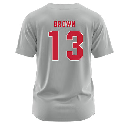 Miami of Ohio - NCAA Softball : Kendall Brown - Grey Jersey-1