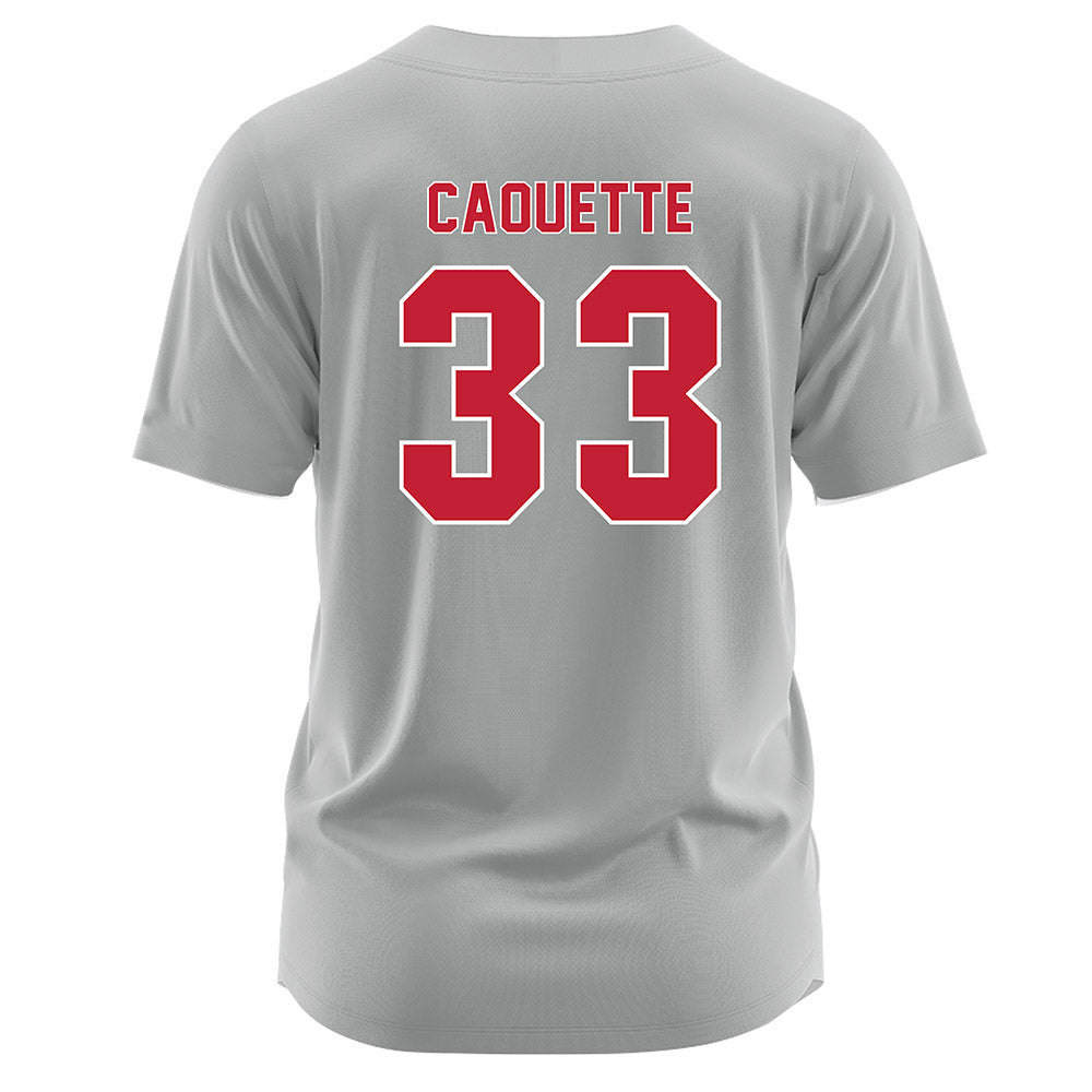 Miami of Ohio - NCAA Softball : Alex Caouette - Grey Jersey-1