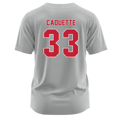 Miami of Ohio - NCAA Softball : Alex Caouette - Grey Jersey-1