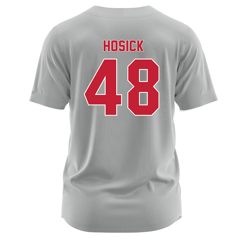 Miami of Ohio - NCAA Softball : Presley Hosick - Grey Jersey-1