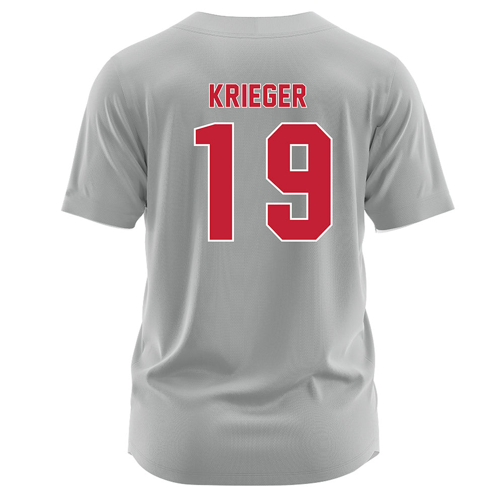 Miami of Ohio - NCAA Softball : Shelbie Krieger - Grey Jersey-1